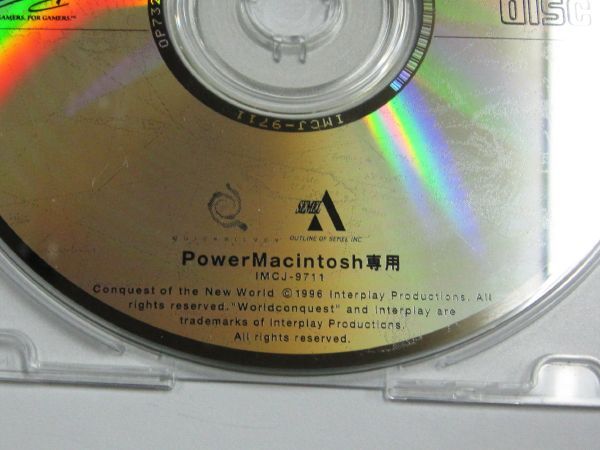 Mac ワールドコンクエスト Power Macintosh シミュレーション ゲーム OldMAC WorldConquest_画像2