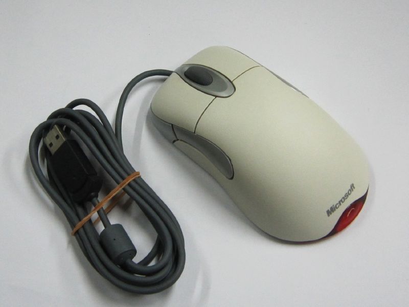 Microsoft IntelliMouse Optical 1.1A USB マイクロソフト 光学式 有線 マウス_画像1