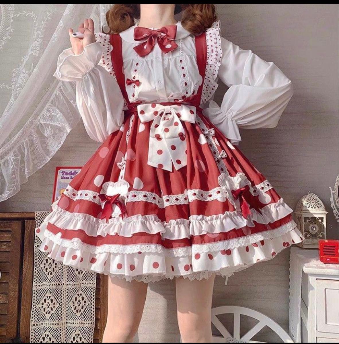 LO670 lolita オリジナル jsk ロリータ ワンピース ホビー・楽器 LO670 lolita オリジナル jsk ロリータ ワンピース ホビー・楽器