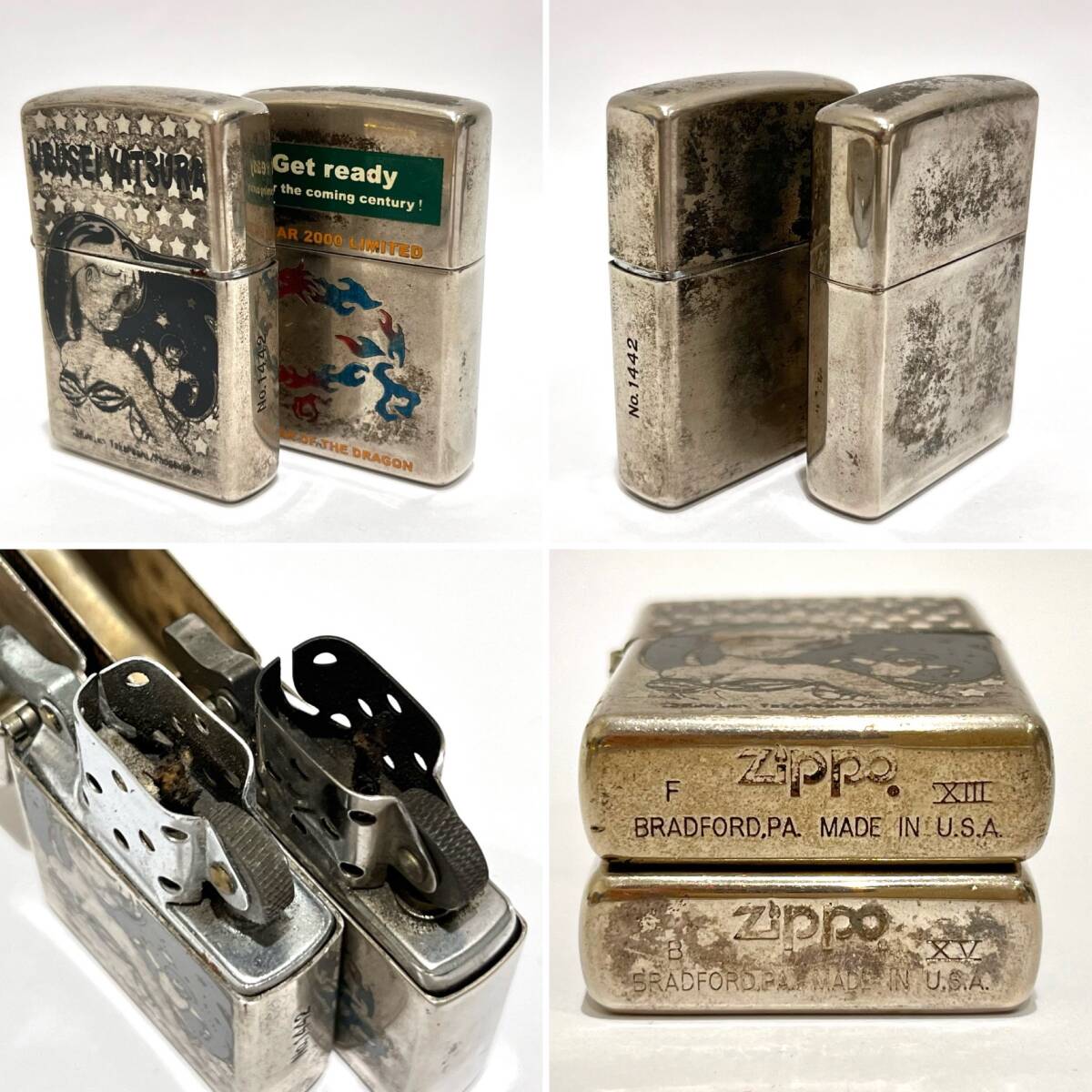 MIX-213ジャンク中古現状品【ブランドライター まとめ売り】ジッポー/デュポン/ダンヒル/Zippo/S.T.Dupont/Dunhill 等 ライター 喫煙グッズ_画像5