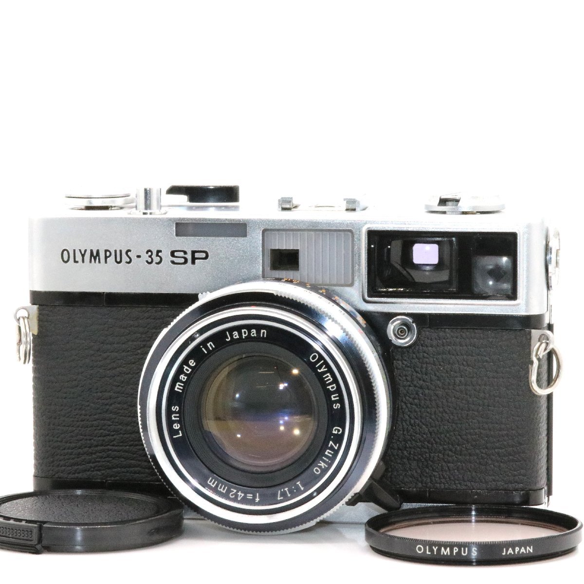 美品 OLYMPUS 35SP 35 SP G.ZUIKO 42mm f/1.7 レンジファインダー フィルムカメラ 二重像調整済