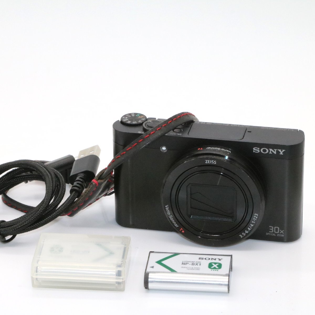 良品 ソニー コンパクトデジタルカメラ Cyber-shot DSC-WX500 ブラック 光学ズーム30倍(24-720mm) 180度可動式液晶モニター DSC-WX500 BC_画像1