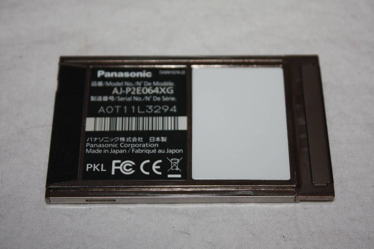 Panasonic AJ-P2E064XG P2カード 64GB 検索:SONY PXW- PMW- HXR Panasonic AJ-P2E064XG P2カード 64GB 検索:SONY PXW- PMW- HXR