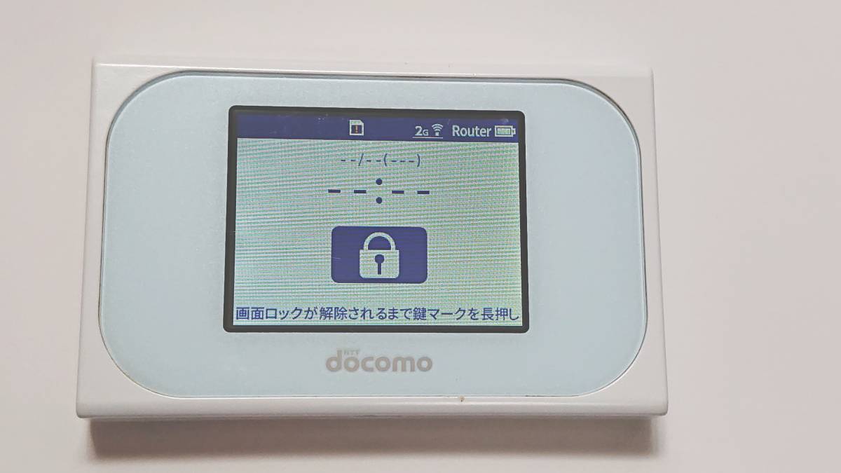 【中古品・送料無料】 Docomo/ドコモ Wi-Fi Staion N-01J シムロック解除済_画像1