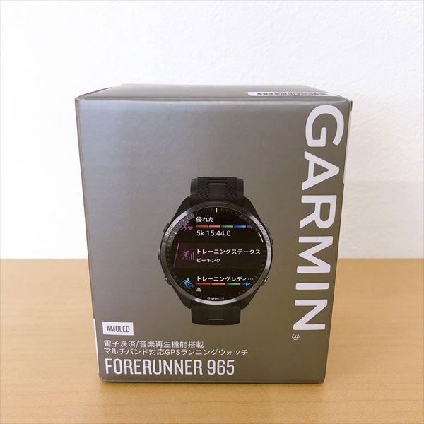 877*GARMIN ガーミン FORERUNNER 965 black ブラック フラッグシップランニングウォッチ 電子決済 音楽再生機能搭載_画像9