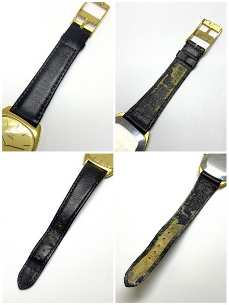 【即決】 OMEGA オメガ デ・ヴィル デビル De Ville メンズウォッチ 腕時計 1977 111.0139 ゴールド文字盤 手巻き Cal.625_画像5