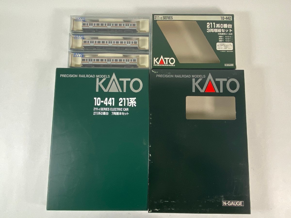 6-86＊Nゲージ KATO 211系0番台 10-441 7両基本セット / 10-442 3両増結セット カトー 鉄道模型(ajc)_画像7