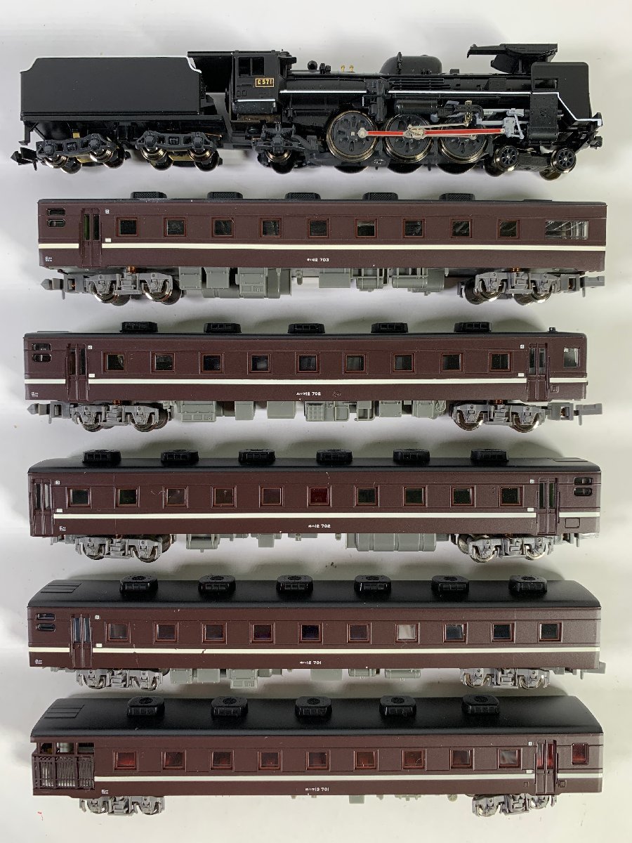 9-125＊Nゲージ MICROACE 12系700番台 「SLやまぐち号」用 レトロ調客車 マイクロエース / KATO C57 蒸気機関車 カトー 鉄道模型(cac)_画像4