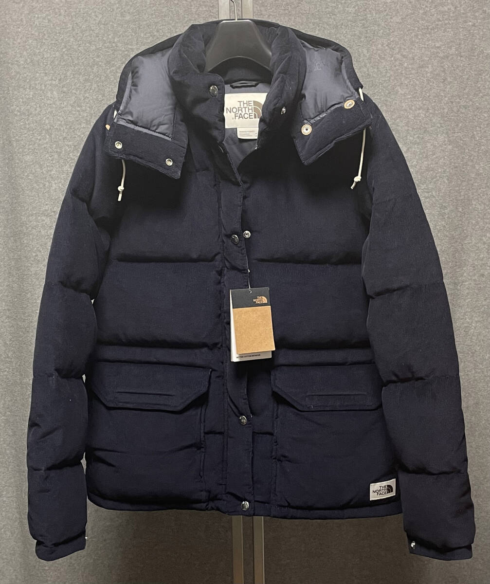 日本未入荷 新品 THE NORTHFACE W SIERRA DOWN CRD PKA ノースフェイス シエラダウンコーデュロイパーカー US-M ネイビー レディース