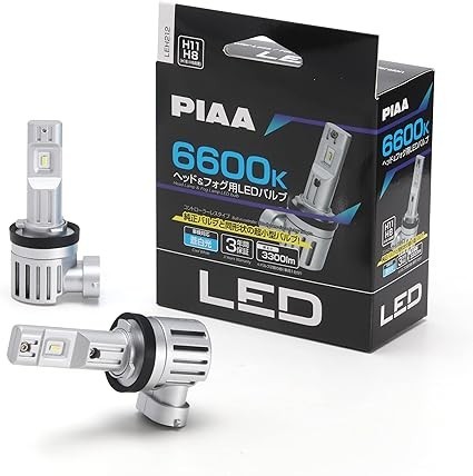 PIAA(ピア) ヘッドライト/フォグランプ用 LED 6600K 〈コントローラーレスタイプ-スタンダードシリーズ〉 12V 1
