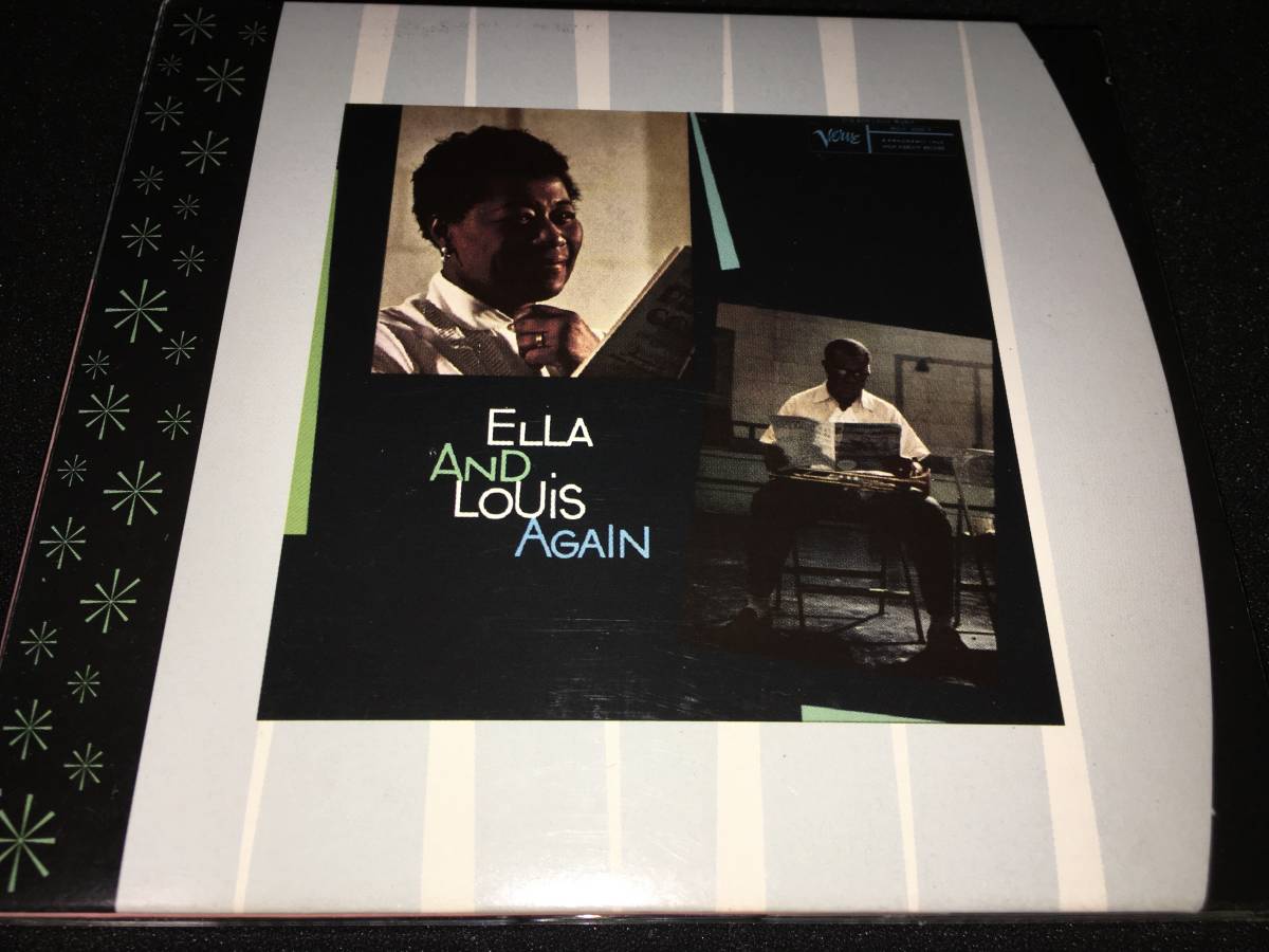 廃盤 2CD エラ・フィッツジェラルド & ルイ・アームストロング エラ・アンド・ルイ アゲイン オスカー・ピーターソン ElLLA LOUIS AGAIN_2CD エラ & ルイ アゲイン