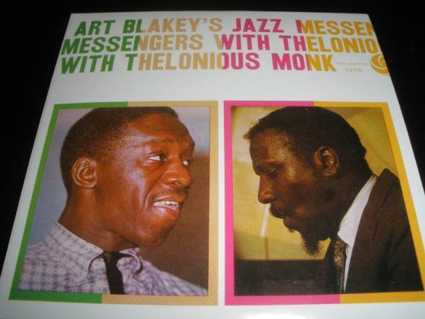 アート・ブレイキー ジャズ・メッセンジャーズ ウィズ セロニアス モンク ジョニー グリフィン アトランティク Art Blakey Monk Jazz 紙 美_アート・ブレイキー セロニアス・モンク