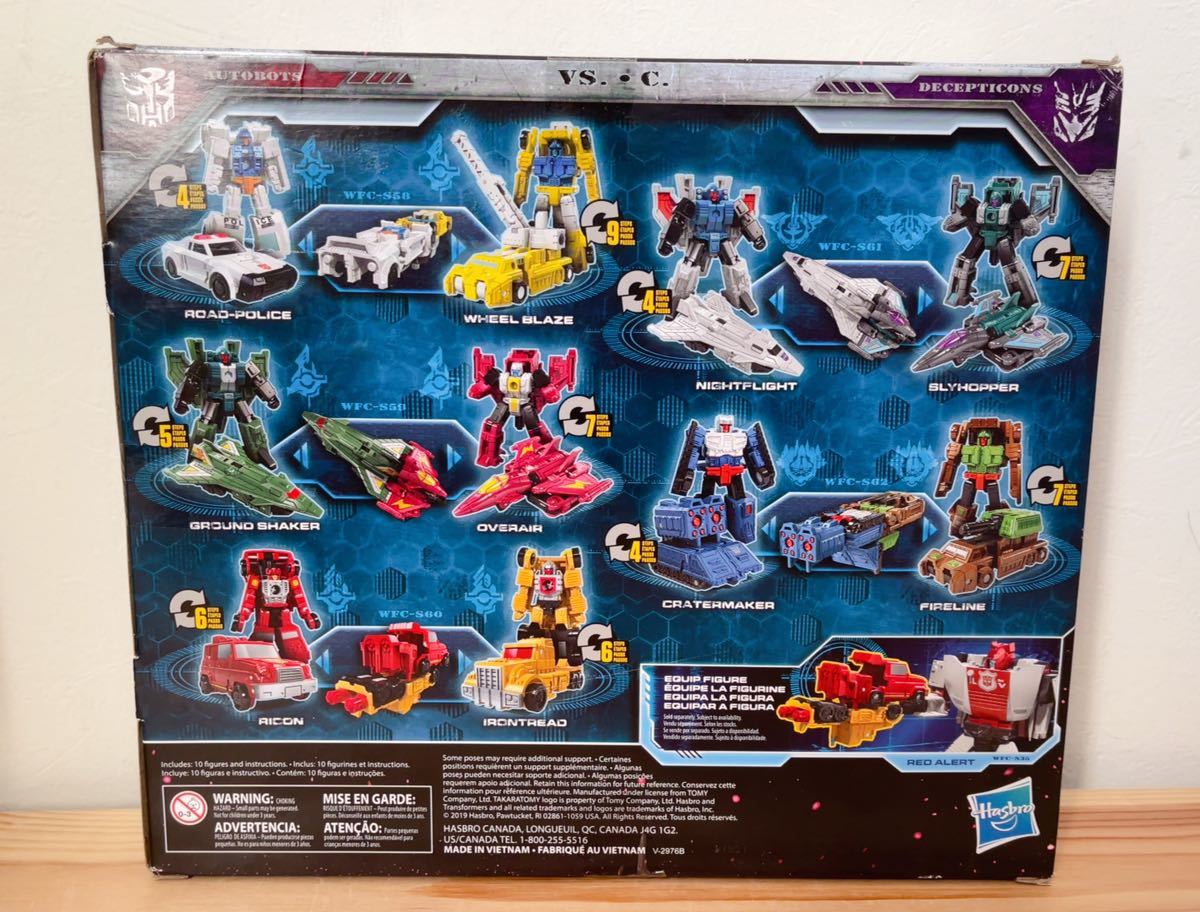 未開封　トランスフォーマー ウォーフォーサイバトロン/シージ WFC-S58～S62 TFジェネレーションズ 　新品　Target 限定_画像2