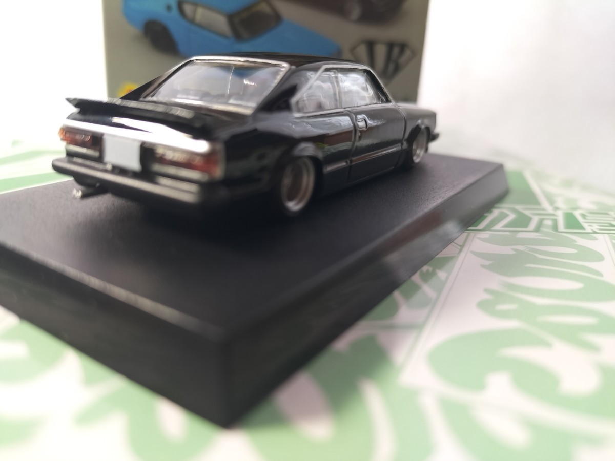 [gla tea n collection no. 9.] new goods unused TOYOTA* Carina *2DR*HT* black ultra elegant! photographing therefore one time breaking the seal. fan - Tama . not 1 pcs!