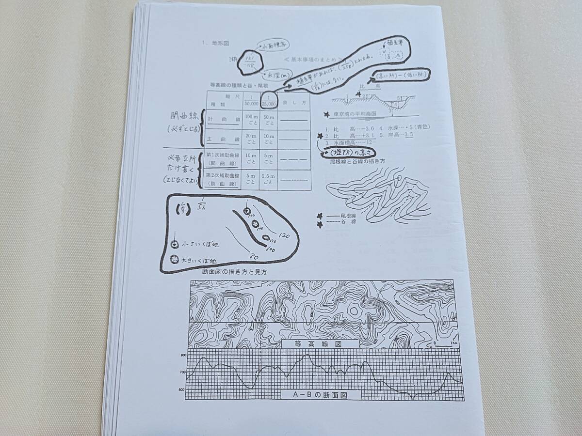 駿台　最新版　岡田先生　地理配布プリント　書き込みなし　　河合塾　駿台　京大　共通テスト　Z会　東進　SEG