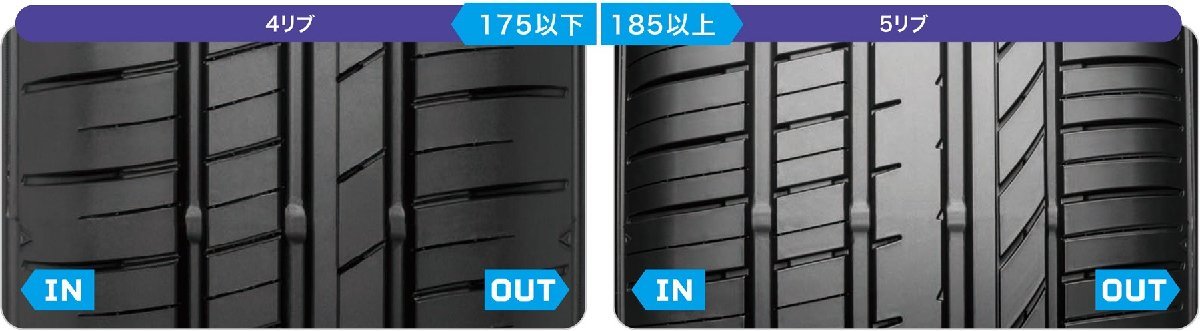 新品タイヤ グッドイヤー エフィシェントグリップ EfficientGrip Comfort 275/40R18 103W XL 日本製 夏 即決 4本の場合送料込￥121,800_画像2