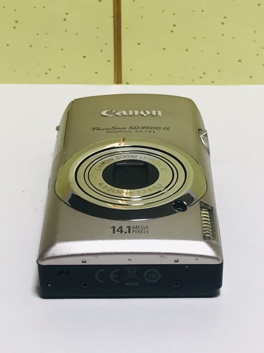 Canon キャノン Powershot SD 3500 IS DIGITAL ELPH コンパクト デジタルカメラ デジカメ 14.1 MEGA PIXELS PC1467_画像6