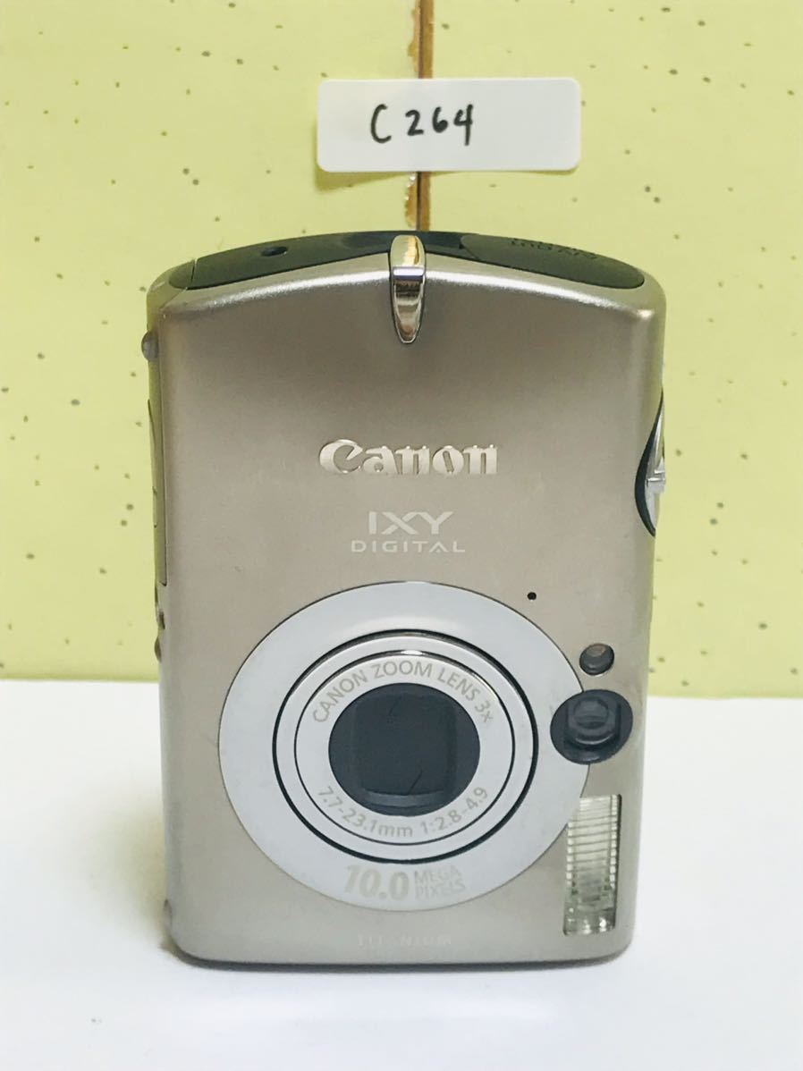 Canon キヤノン IXY DIGITAL 1000 AiAF 10.0 MEGA PIXELS TITANIUM コンパクトデジタルカメラ PC1206 日本製品_画像1