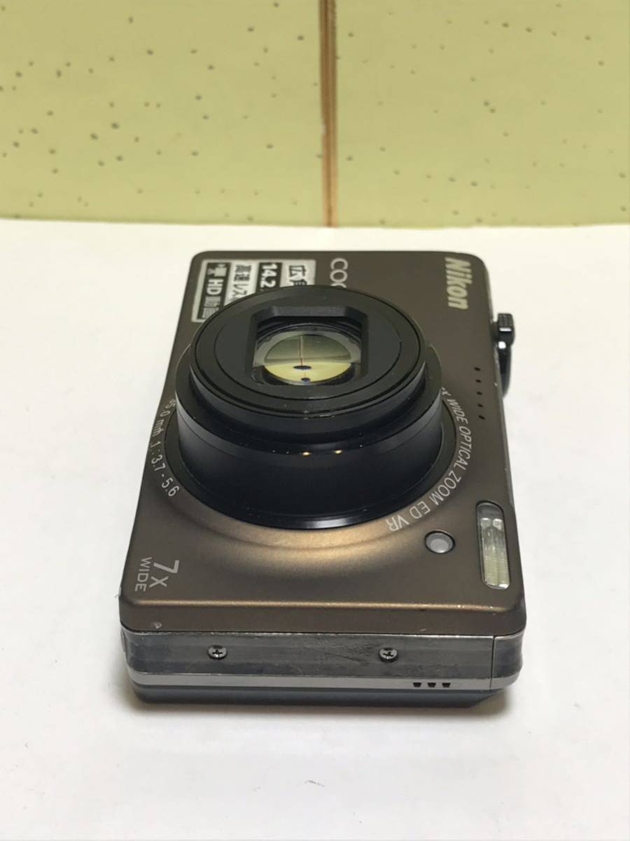 Nikon ニコン COOLPIX S6000コンパクトデジタルカメラ 7x WIDE OPTICAL ZOOM ED VR 14.2 MEGA PIXELS 固定送料価格 2000_画像9