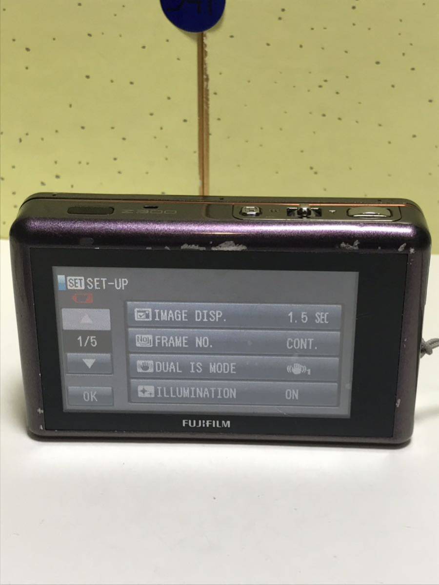 FUJIFILM 富士フイルム FINEPIX Z300 コンパクトデジタルカメラ 5x ZOOM 動作確認済み の画像3