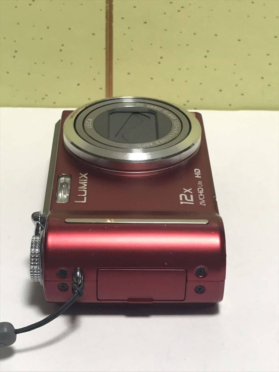 Panasonic パナソニック LUMIX DMC-TZ7 MEGA O.I.S. /25mm 12x AVCHD Lite HD コンパクトデジタルカメラ 日本製品　固定送料価格 2000 赤_画像8
