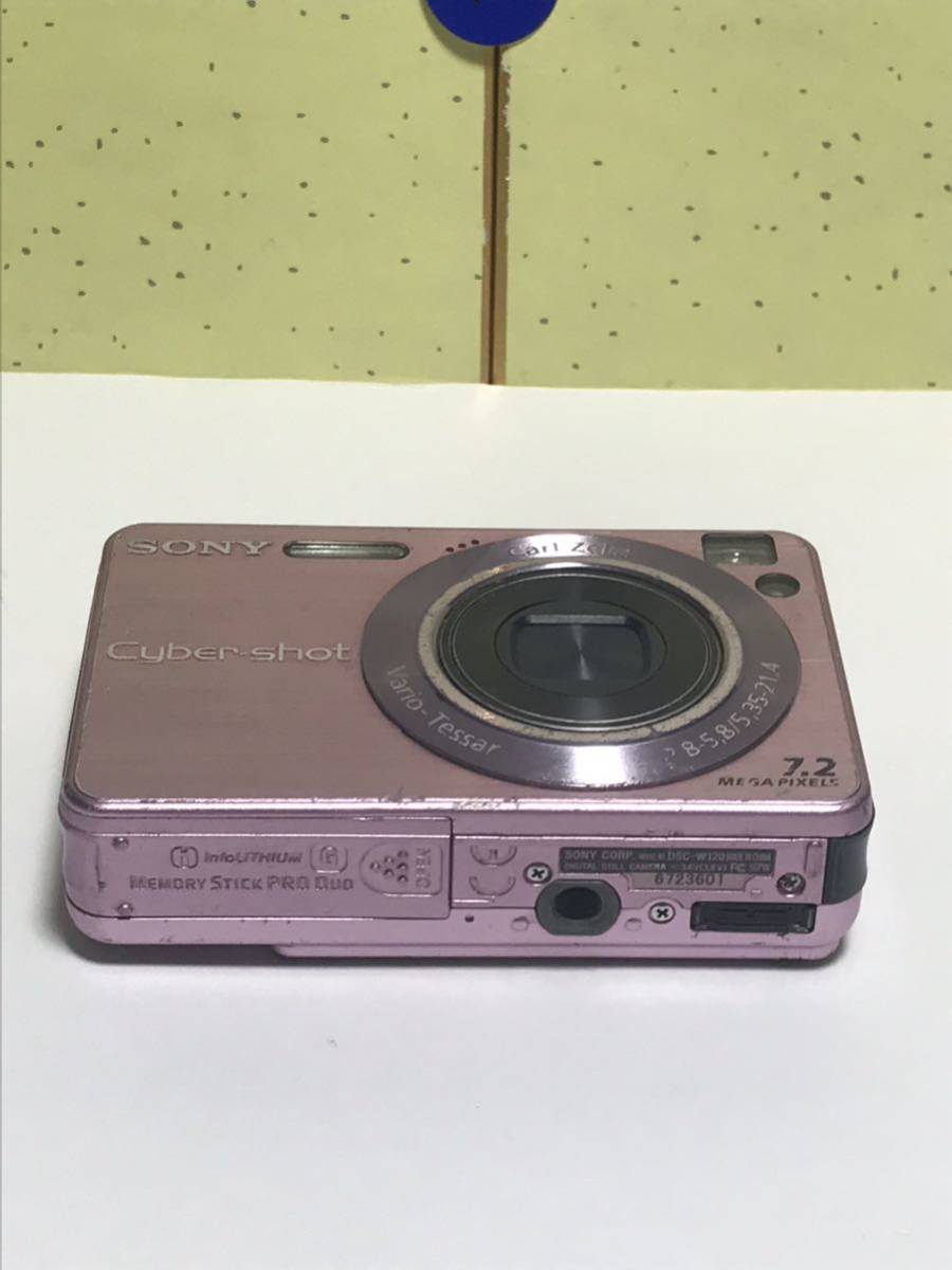 SONY Cyber-shot DSC-W120 コンパクトデジタルカメラ Super SteadyShot 4X OPTICAL ZOOM_画像5