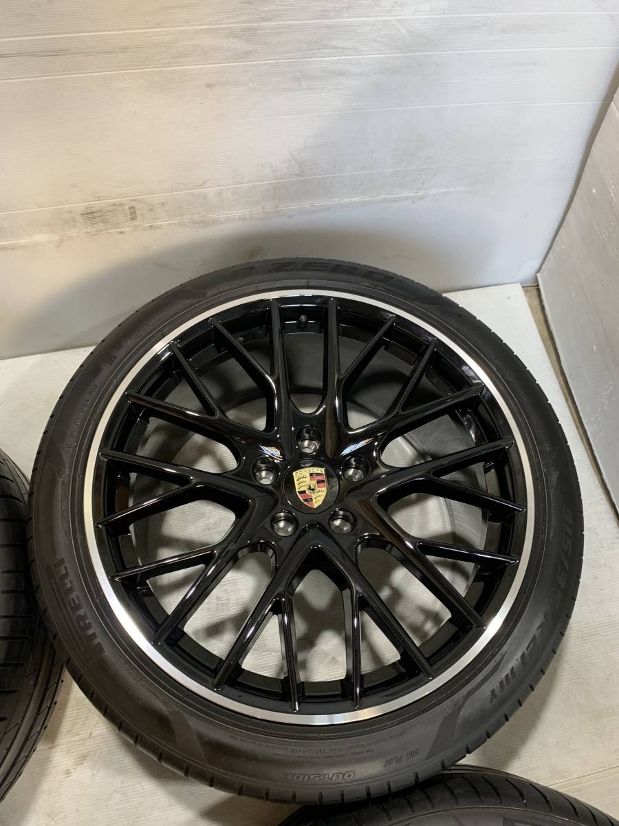 ★ 純正 Porsche ポルシェ パナメーラ ターボG2 BBS 971 21インチ ホイールタイヤ4本セットPIRELLI 2020_画像3