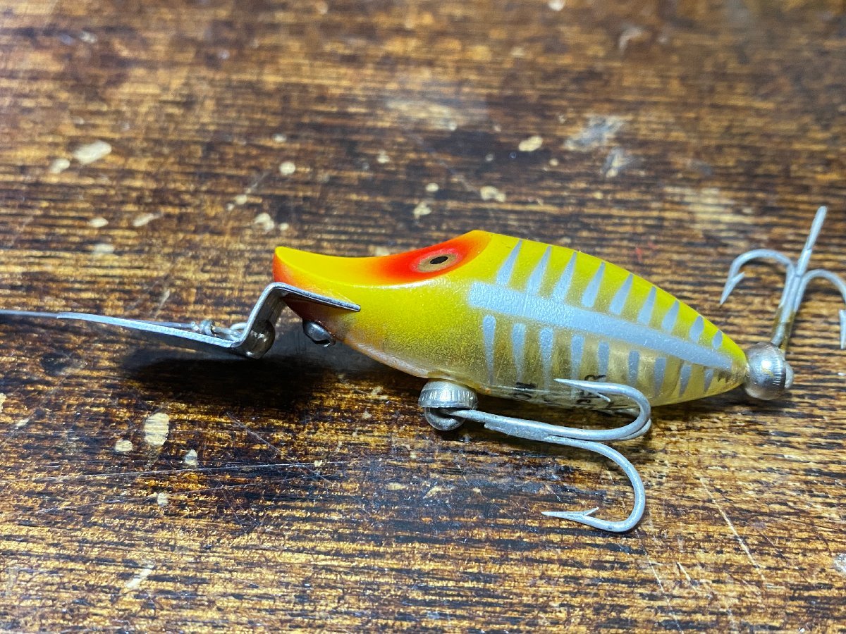 50's HEDDON TinyRunt / DeepTinyRunt / MidgitDigit XRY３本セット!! オールド!! オール金目!! 50年代/オールドヘドン オールドタックル_画像5