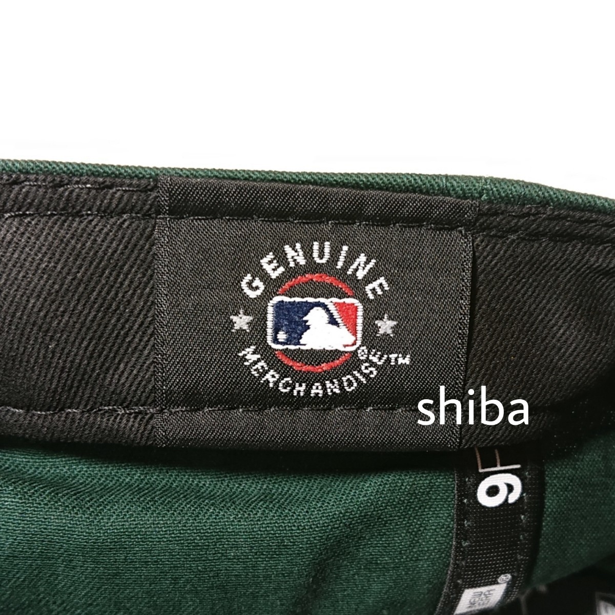 NEW ERA ニューエラ 正規品 キャップ 帽子 緑 ダーク グリーン ネイビー BOS レッドソックス MLB ユニセックス_画像5