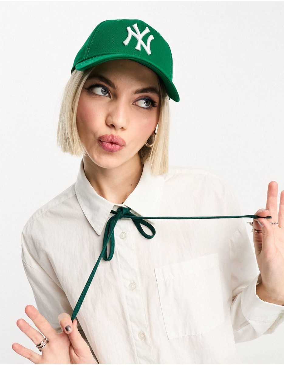 NEW ERA New Era женский wi мужской 9FORTY колпак шляпа NYyan Keith зеленый зеленый белый белый 