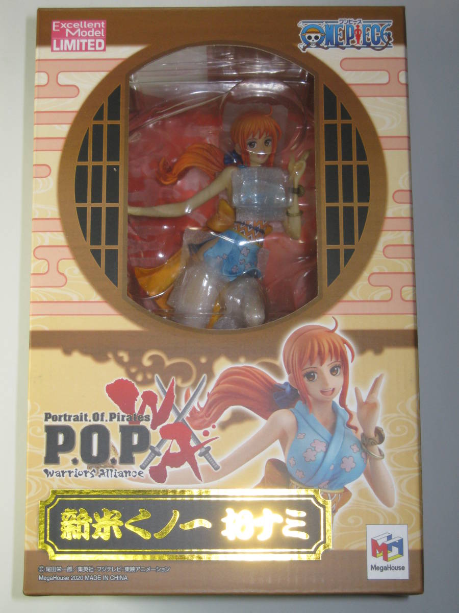 【開封品】Portrait.Of.Pirates ワンピース Warriors Alliance 新米くノ一 おナミ 初販 プレバン・メガトレ限定 P.O.P メガハウス_画像2