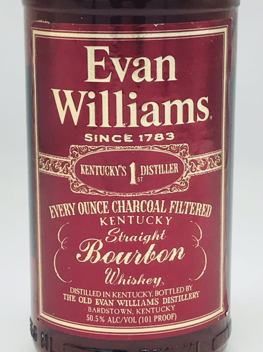 【未開栓】エヴァン ウィリアムス 15年 ウィリアムズ Evan Williams バーボンウィスキー ウイスキー 750ml 50.5％ 101プルーフ◆53383_画像2
