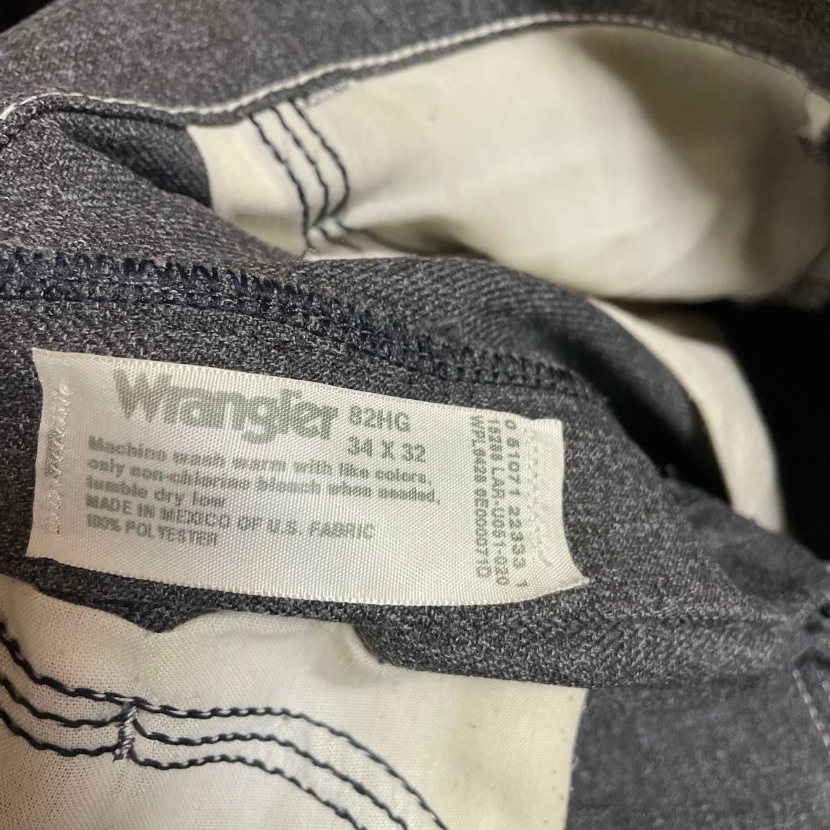 WRANGLER WRANCHER DRESS JEANS ラングラー ランチャー ドレス ジーンズ カラーグレーW34L32