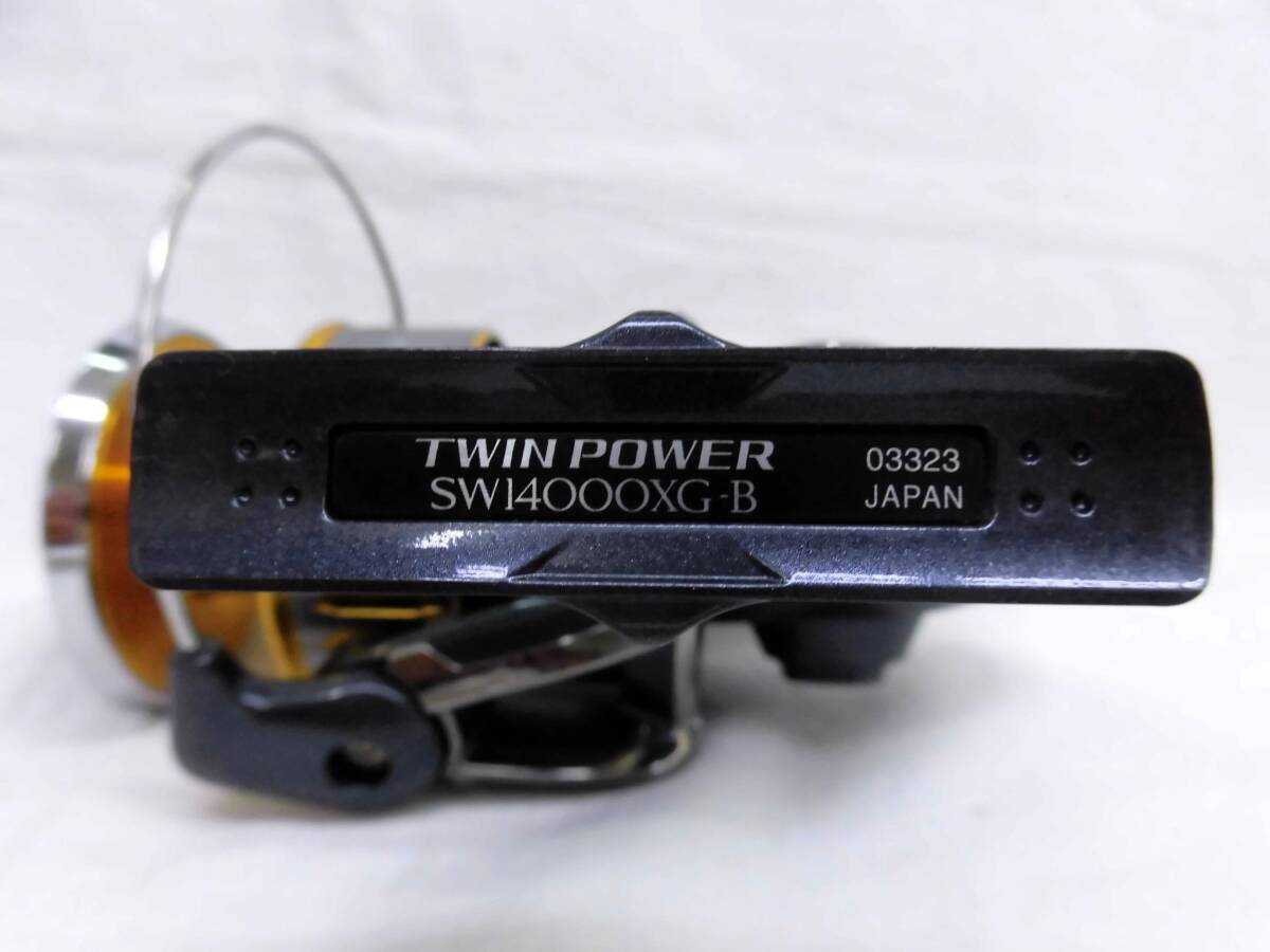 シマノ ツインパワー SW14000XG ハンドルノブ ゴメクサス仕様 SHIMANO TWIN POWER _画像8