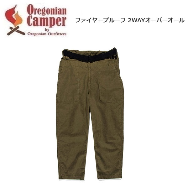 Oregonian Campero Lego ni Anne camper fire - proof 2WAY overall olive M OCW2008 outdoor camp 