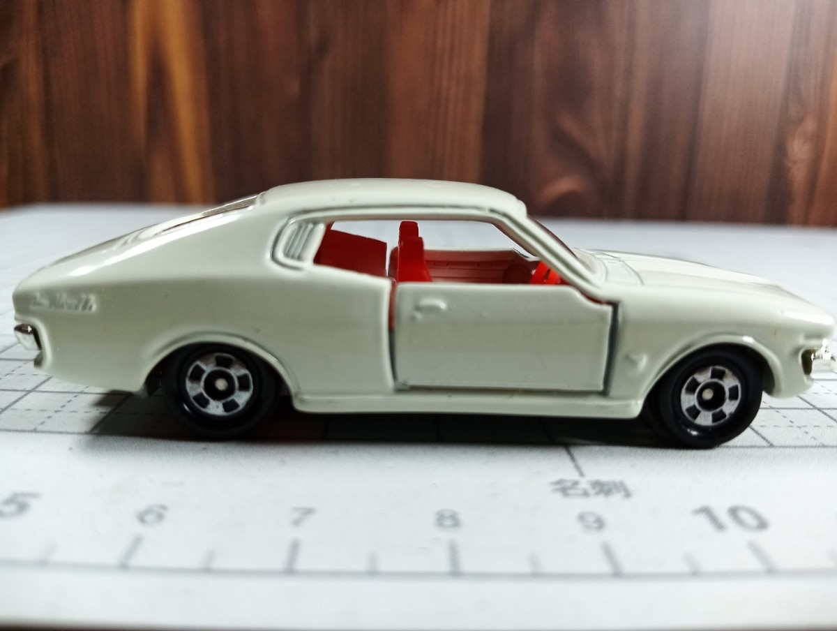 TOYOPET NEW MARK II-L S=1/61 「トミカ誕生記念コレクション2002」単品/NO.69/トヨペット/マークII-L/ルース/tomica/1974の画像5