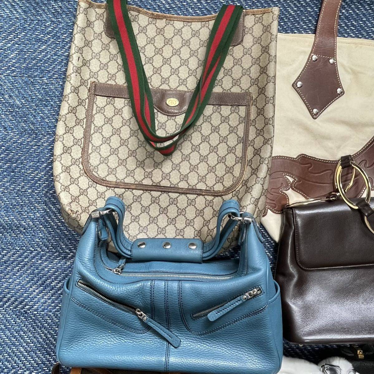 ブランド　バッグ　まとめ　GUCCI セリーヌ　プラダ　トッズ　セット　ディオール　グッチ　ハンドバッグ ショルダーバッグ トートバッグ_画像2