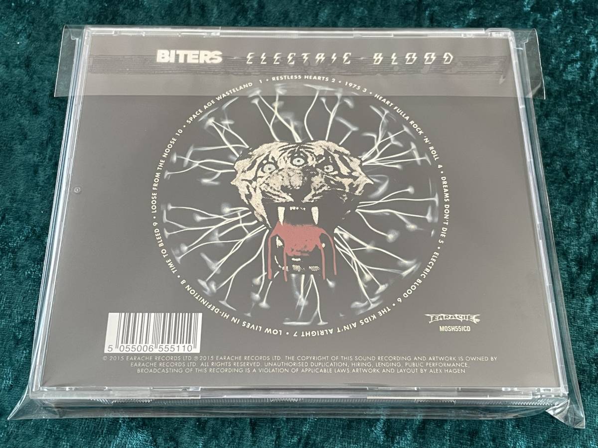 *BITERS*ELECTRIC BLOOD*CD*baita-z/ tuck * Smith /TUK SMITH&THE RESTLESS HEARTS*2015 EARACHE RECORDS*