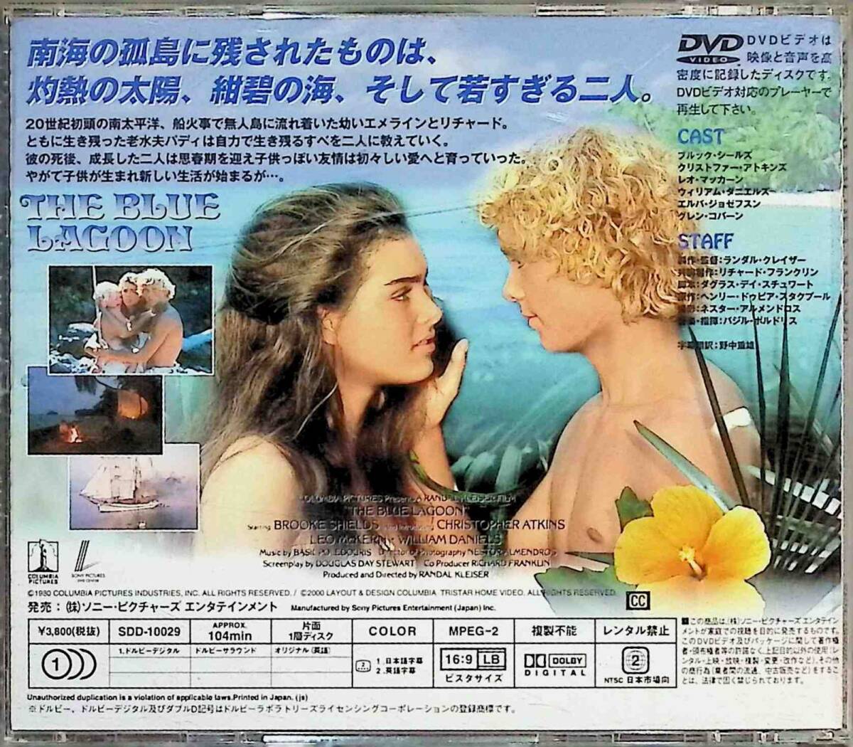 青い珊瑚礁 コレクターズ・エディション [DVD]_画像2