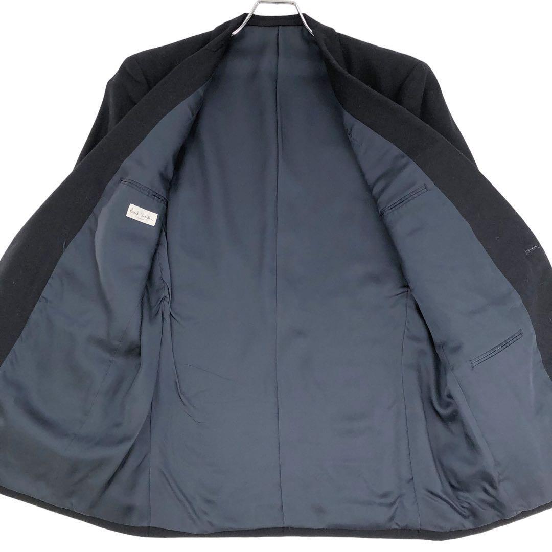 Paul Smith ポールスミス セットアップ スーツ テーラードジャケット スラックス パンツ 総裏 2つボタン Lサイズ 大きいサイズの画像3