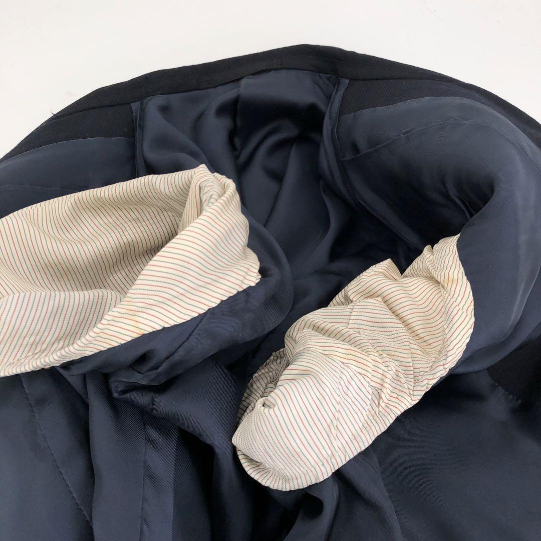 Paul Smith ポールスミス セットアップ スーツ テーラードジャケット スラックス パンツ 総裏 2つボタン Lサイズ 大きいサイズの画像10