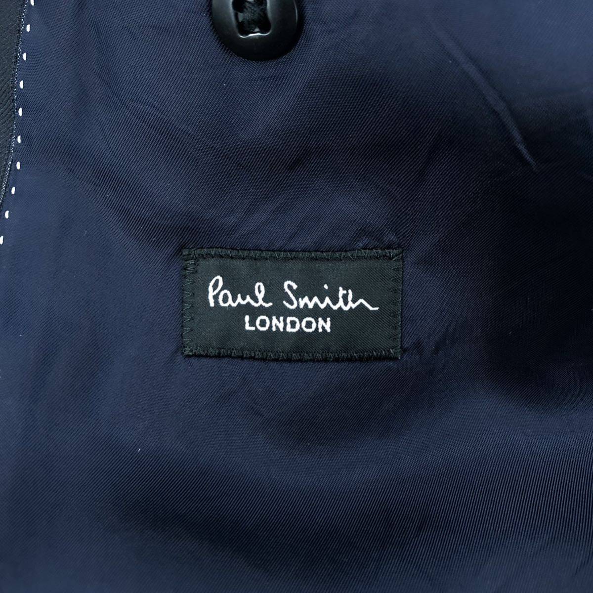 ポールスミス Paul Smith スーツ セットアップ ジャケット パンツ 総裏 サイドベンツ ラニフィコ LANIFICIO XLサイズ 大きいサイズ_画像5