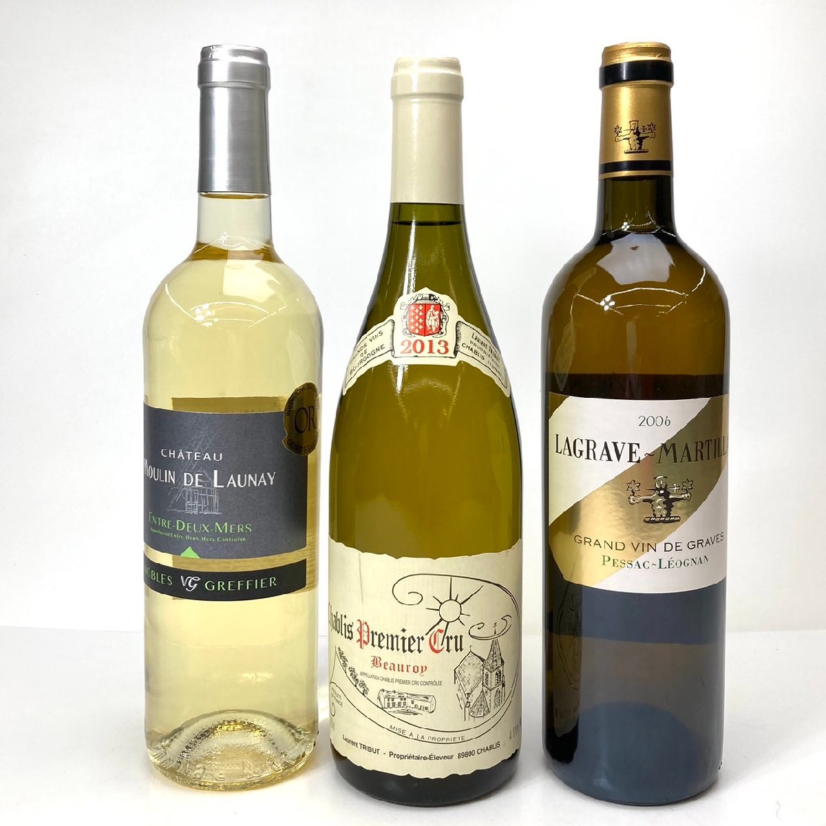 【同梱不可】未開栓 フランス産白ワイン 6本セット 2016 シャブリ 1er モンマン他 Y240210-01-YS_画像3