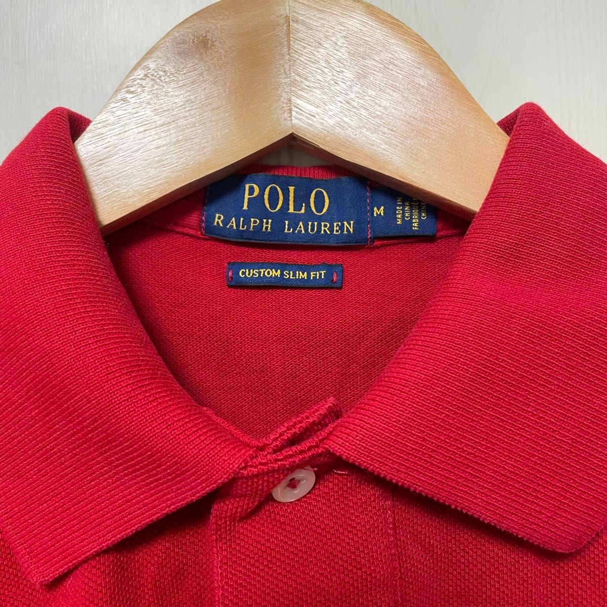 ポロラルフローレン ポロベア 半袖ポロシャツ レッド 刺繍 POLO RALPH LAUREN