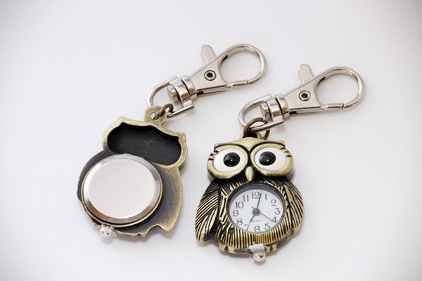 [ postage our company charge ] pocket watch .... strap Owl watch owl . strap [.... strap * silver style * pocket watch ]
