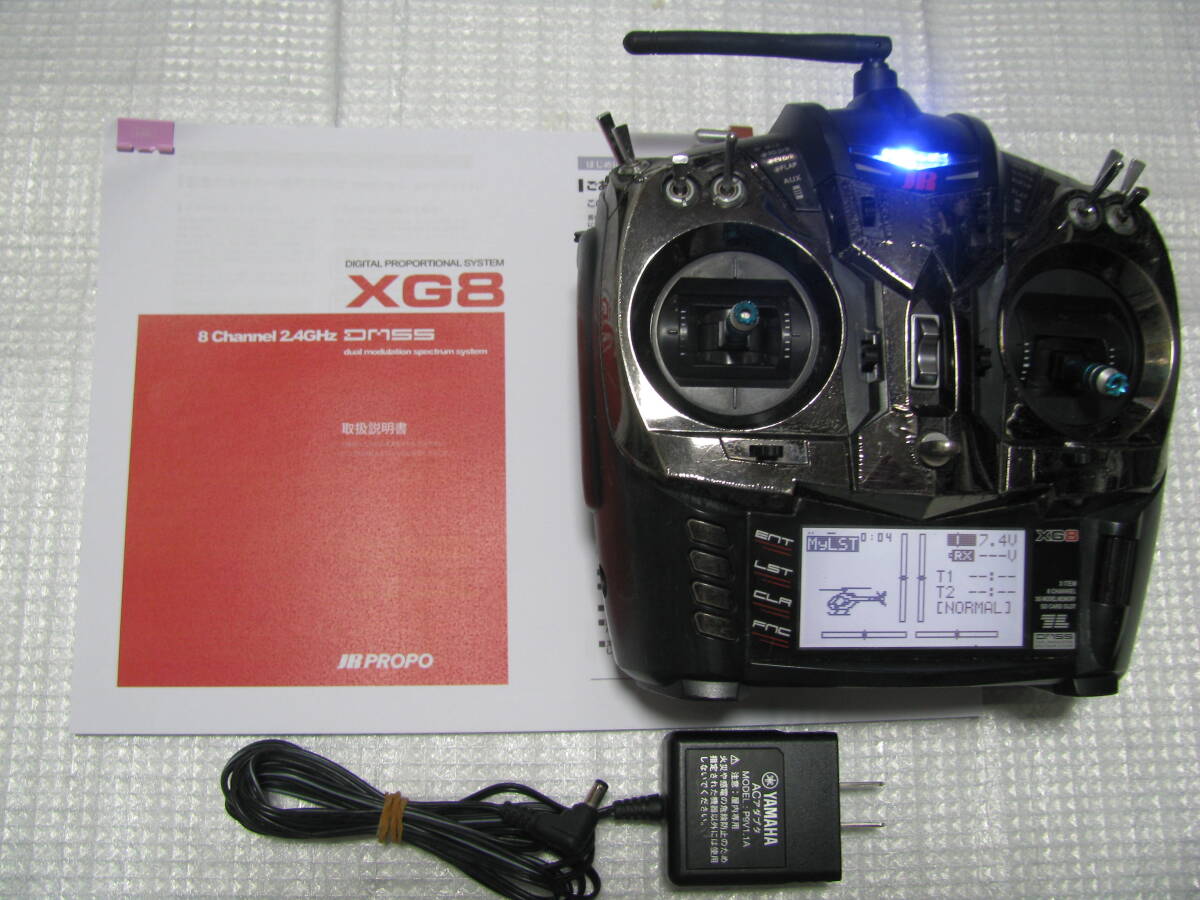 JRプロポ XG8 DMSS 送信機 Yahoo!オークション - JR の送信機 XG8 2.4GHz(DMSS)