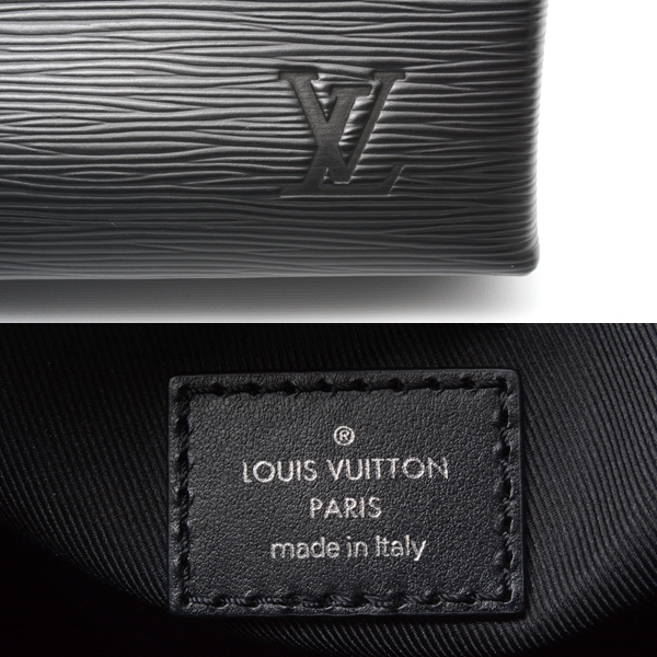 ルイヴィトン バッグ メンズ エピ サックプラ・フォールド トートバッグ ブラック M58497 Louis Vuitton 中古_画像5