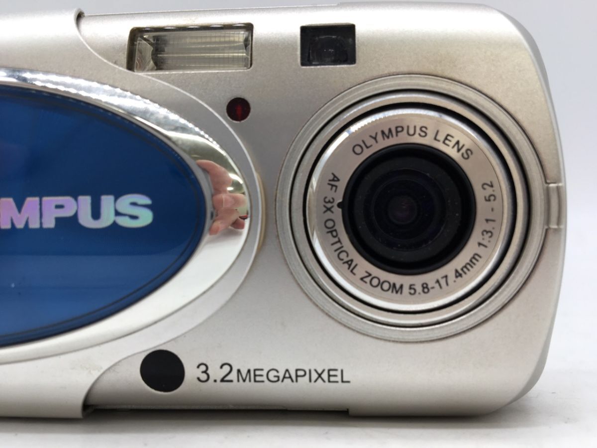 0205-220MK⑨5765　コンパクトデジタルカメラ OLYMPUS オリンパス μ-10 Digital ミュー 本体のみ 通電未確認_画像2