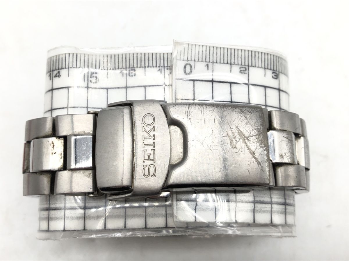 0205-517S⑥23191RP　腕時計 SEIKO セイコー 8F56-00F0 メンズ パーペチュアルカレンダー デイト 黒文字盤 クォーツ 稼働品_画像4