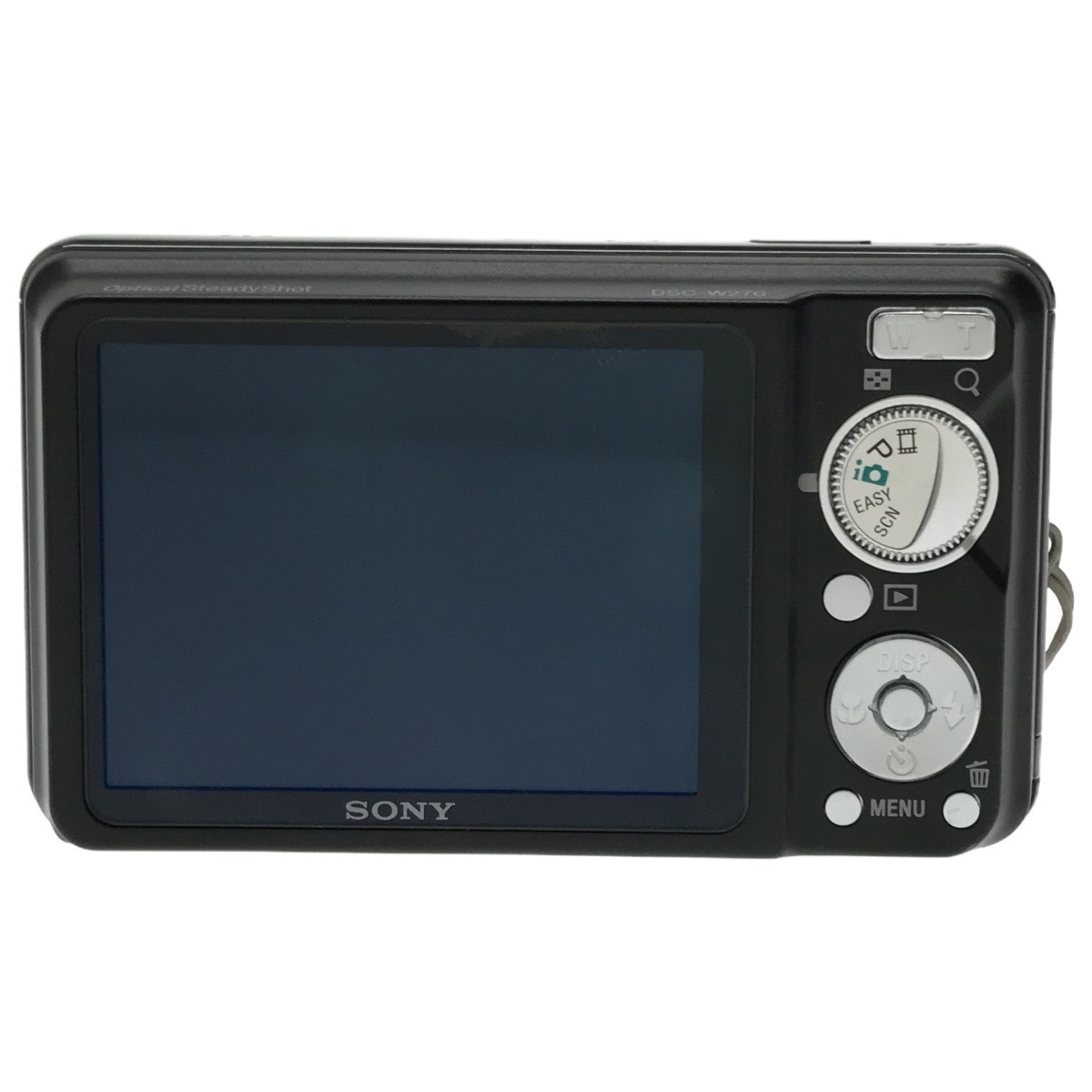 【動作品 2点まとめ】SONY Cyber-shot DSC-T70 Black タッチ液晶 バッテリーチャージャー + DSC-W270 MEMORY STICK 元箱付 デジカメ C3916の画像5